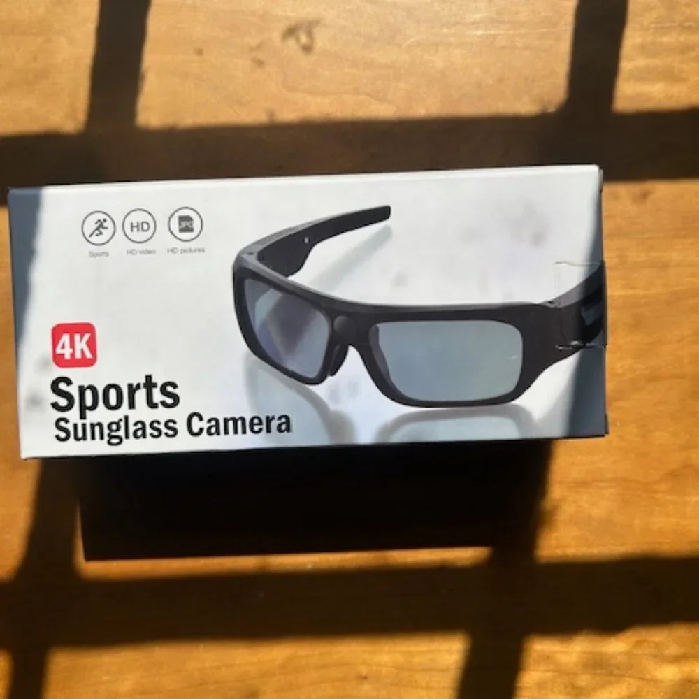 Sports Video Sunglasses 4K HD for Cycling, Sports, Running
